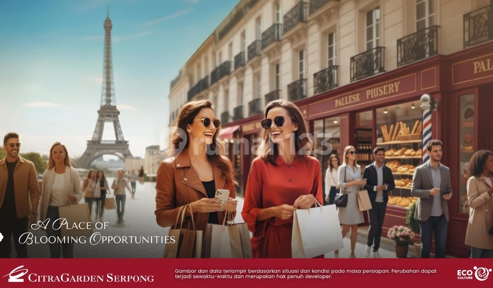 La madaleine Launching perdana! Ruko Hadap Boulevard Utama - Start 2M-an + FREE PPN!