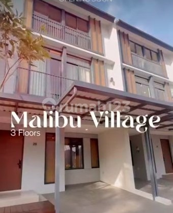 Rumah 3 Lantai Premium New Brand, Lokasi Premium Bsd-Gs Launching! Malibu Village
