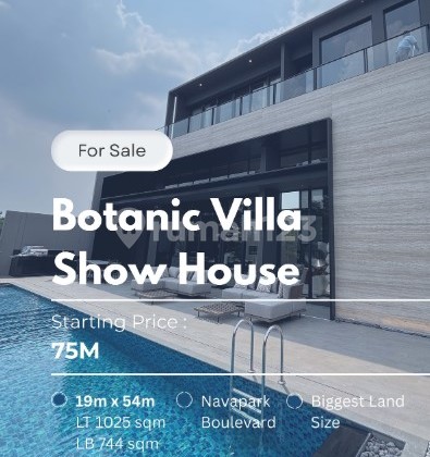BOTANIC VILLA BSD – Luxury Private Estate in the City Center, Land Area 700–1000m²