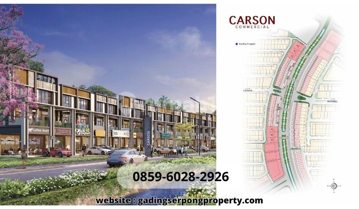 Hot Sale! Carson Premium Plots 89m - 453m, Lowest Price in Gading Serpong Hot Sale! Carson Premium Plots 89m - 453m, Lowest Price in Gading Serpong