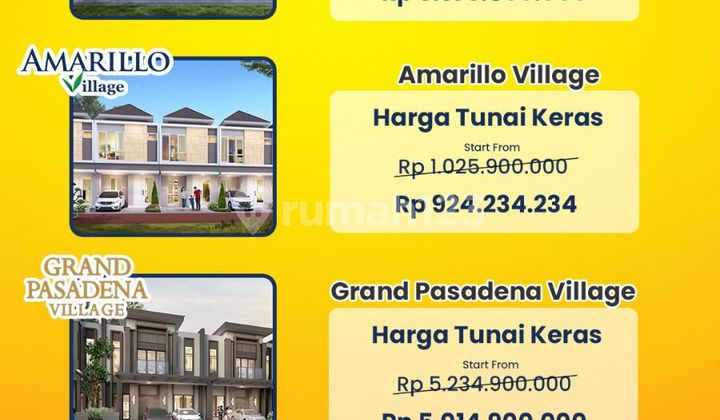 Super Cheap House in Gading Serpong, Move-In Ready, Ready Stock at Amarillo Village