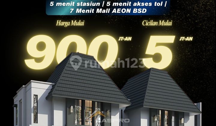 Hortis Citra Garden Serpong Newest Cluster near Station & BSD City