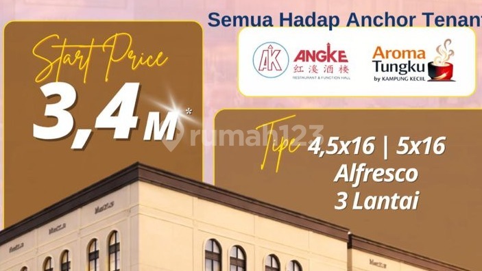 Installment 20Million 3Floors Surrounded by Business Center Maggiore Signature at CBD Gading Serpong