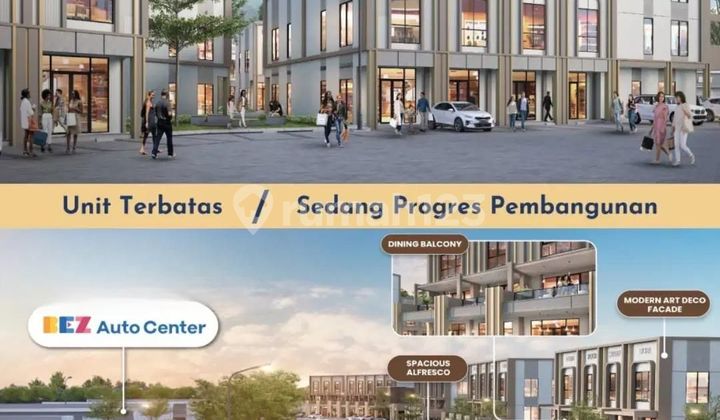 Ruko Illago Grande Terkoneksi dengan Jalan Boulevard Gading Serpong Row 45