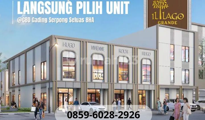 Illago Grande Ruko Terlaris Illage Square Lokasi Gading Serpong Paramount Land