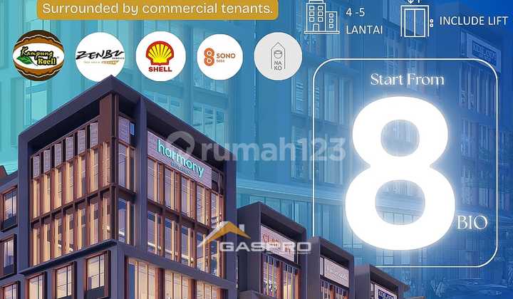 Strategic Area Summarecon Shop House, Culinary Center, International School, Hospital