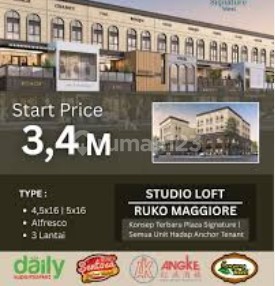 Ruko Maggiore Signature West Premium Business Natural Vibes Gading Serpong