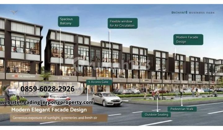 EXQUIS Bsd City Ruko Termurah Langsung siap segera huni cuma 3Man