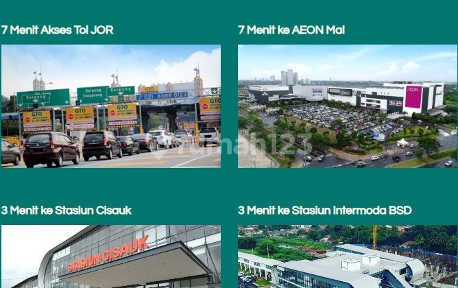 Hunian Asri Tengah Kota Cluster Hortis Citragarden Serpong - Limited Unit