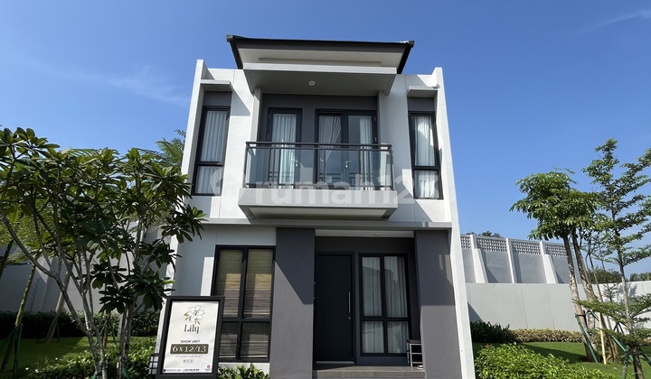 Rumah Modern Cluster Lily 6X12 Paramount Petals Dekat Mall Ciputra 1