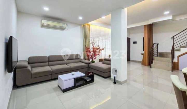Nice Semi Furnished House with SHM in Green Ville, West Jakarta 2