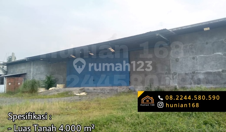 GUDANG Pabrik Raya Ngoro Industri Industrial Park NIP Mojokerto