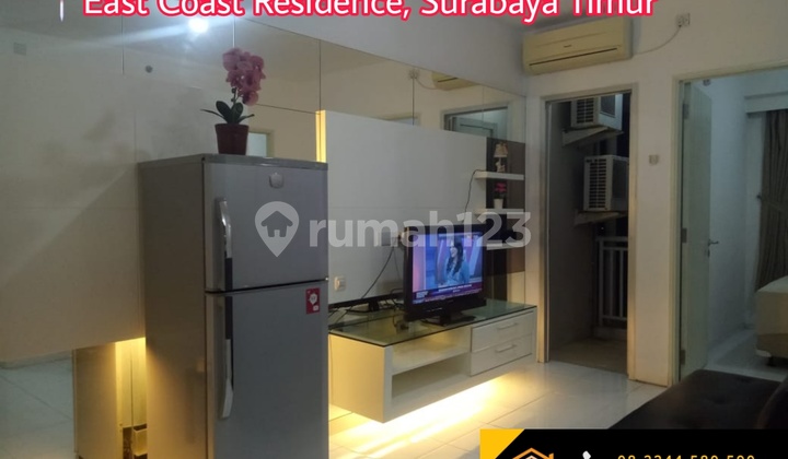 East Coast Residence 2BR 2 Bath Fully Furnished Tower Amethyst Sapphire Pakuwon City East Surabaya