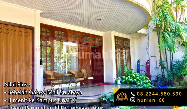 Luxury House Twin Main Road Kertajaya Dharmahusada Beautiful East Galaxy Mall Surabaya 2