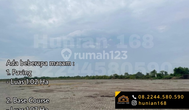 Container Depot Parking Lot Land Tambak Osowilangun Raya, Langon, Osowilangun, Surabaya.