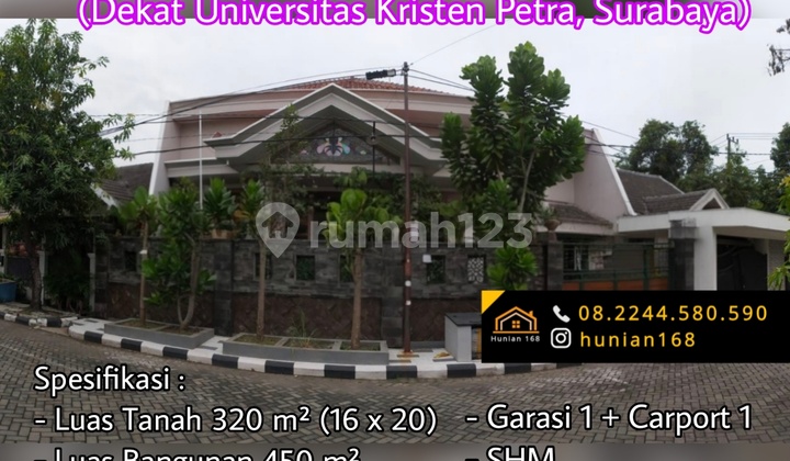 Rumah Kost Raya Siwalankerto Permai Ukp Universitas Kristen Petra Polda Jatim