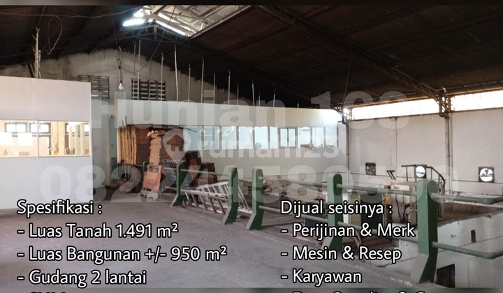 Former Active Food Factory Warehouse Raya Cup Driyorejo Krikilan Gresik Surabaya