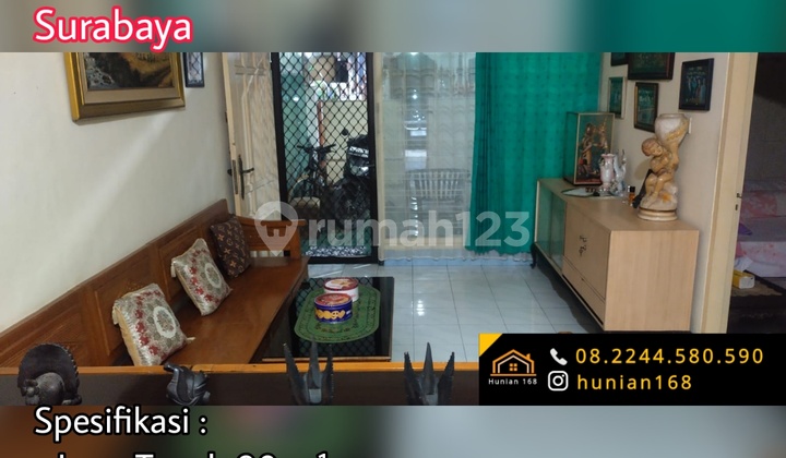 RUMAH Bendul Merisi Selatan Utara Permai Jagir Wonokromo Surabaya