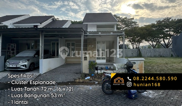 For Sale New House Grand Sunrise Swan Housing Menganti Gresik Benowo West Surabaya Kepatihan Benowo
