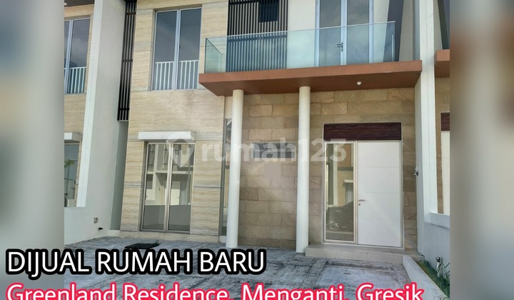 Rumah Baru Perumahan Greenland Residence Menganti Gresik Surabaya Cluster Wisteria Garbera