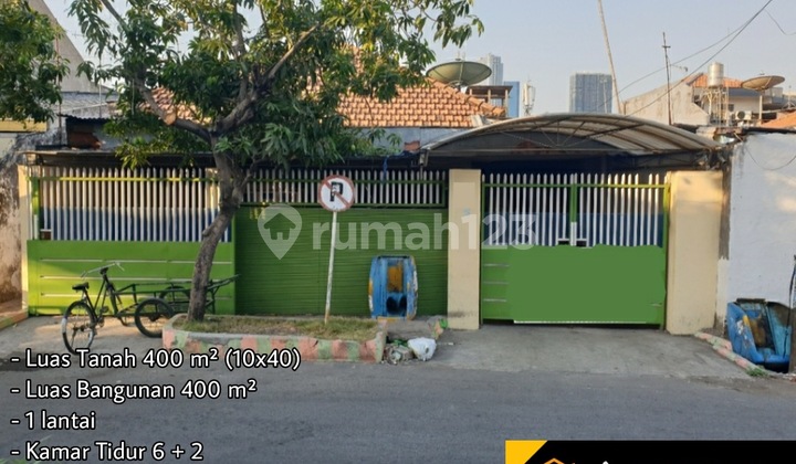 Rumah Tengah Pusat Kota Surabaya Kedungdoro Kedungsari Tegalsari Wonorejo Arjuna 1