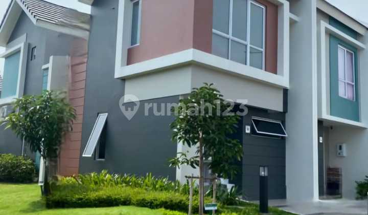 RUMAH CLUSTER AGNESI GADING SERPONG MURAH POSISI HOOK