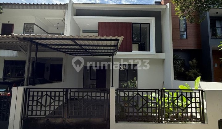 Rumah Baru Minimalis Tropis Giri Loka BSD Free Smart Door Lock