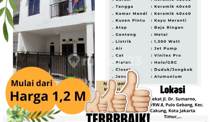 Hunian 25 Unit Indent 