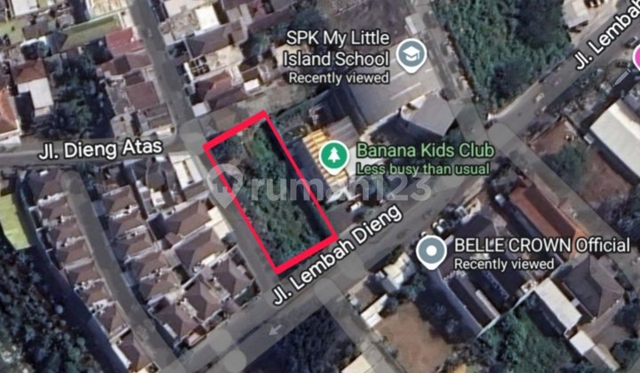 Dijual Tanah Strategis Di Nol Jalan Kota Malang