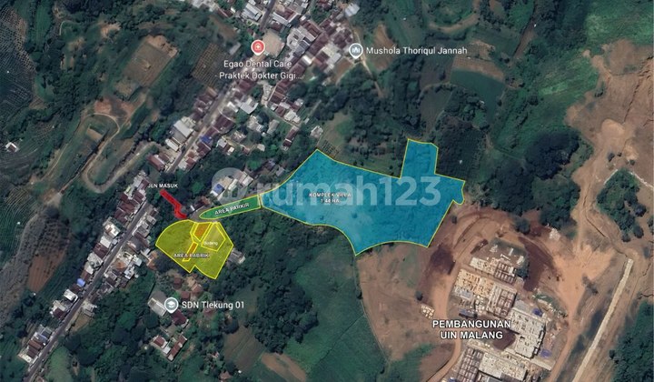 Investor Calling - Tanah Strategis ± 1,9 Hektar di Kota Batu