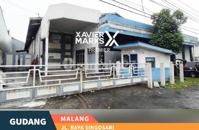 Lahan Bonus Gudang Lokasi Strategis di Poros Jalan Raya Singosari Malang