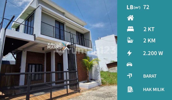Villa Modern+Kolam Renang di Daerah Lembah Metro Batu, Malang