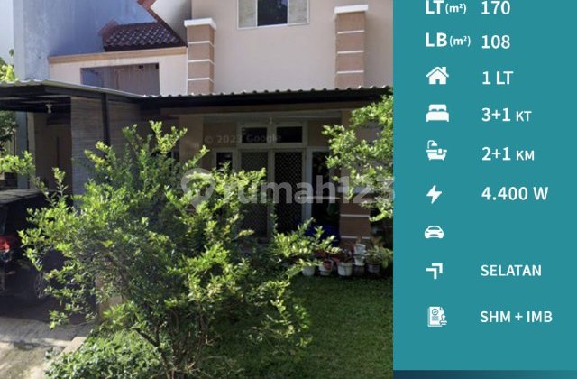 Comfortable House on Jl Sutera Kirana, Alam Sutera, Tangerang