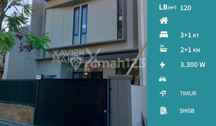 Rumah Baru Design Modern Siap Huni di Sawojajar, Malang Rumah Baru Design Modern Siap Huni di Sawojajar, Malang