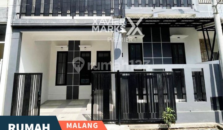 Rumah Siap Huni Desain Modern di Pandanwangi, Sulfat Blimbing Malang