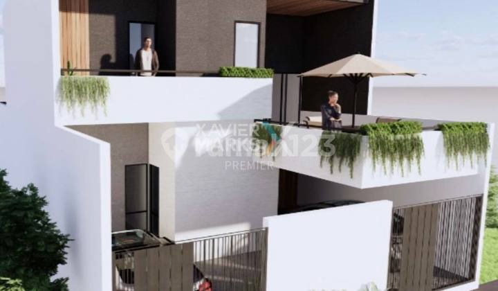 Rumah Design Tropical Modern di Cluster Golf, Kota Araya Malang 2