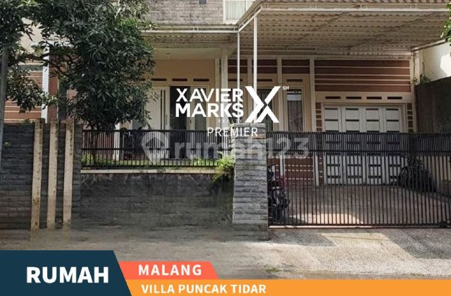 Rumah 2 Lantai Ada Kolam Renang Pribadi di Kawasan Elite Villa Puncak Tidar Malang