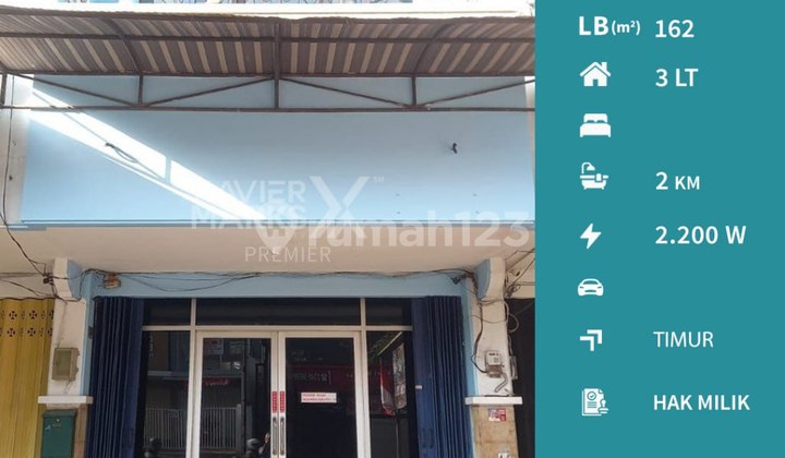 Ready-to-Use and Well-Maintained Shop House on Jalan Bondowoso Gading Kasri Klojen Malang