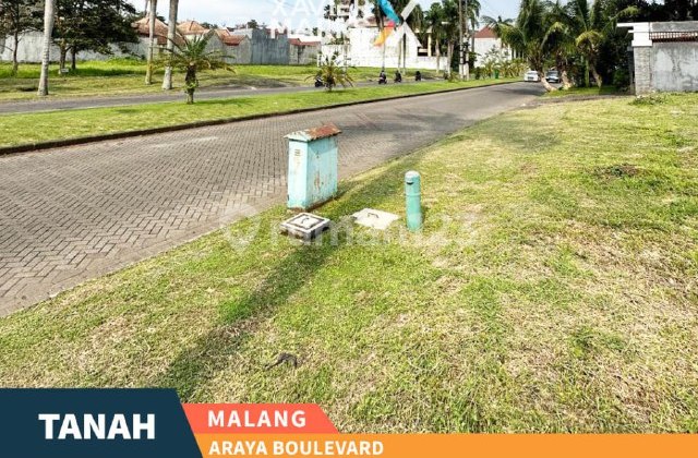 Ready-to-Build Land Plot in Araya Golf Boulevard, Malang