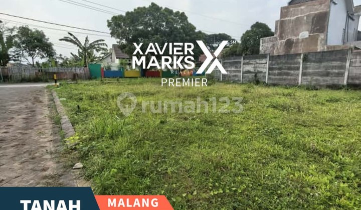 Tanah Kavling Siap Bangun Hunian Di Pandanwangi Blimbing Malang 