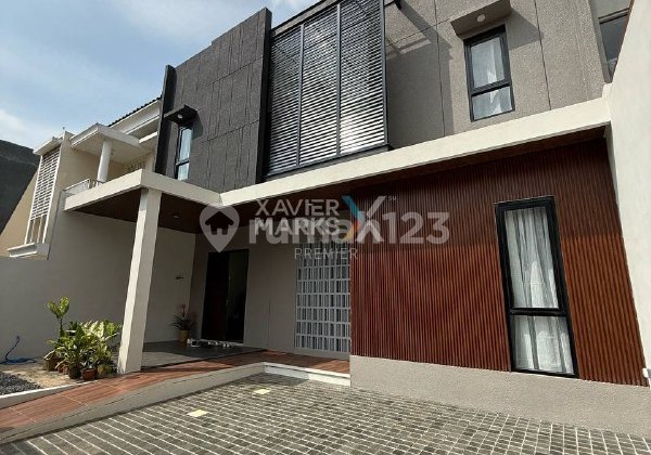 Rumah Baru Gress Tema Modern Tropis Di Cluster The Araya Malang 2