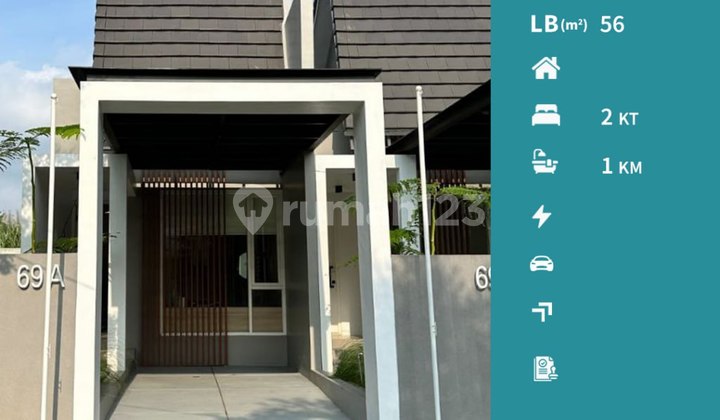 Rumah Modern Dengan Inner Courtyard Di Araya, Malang