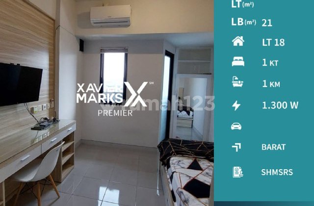 Unit Apartemen Tipe Studio Di Apartemen Begawan Tlogomas Malang