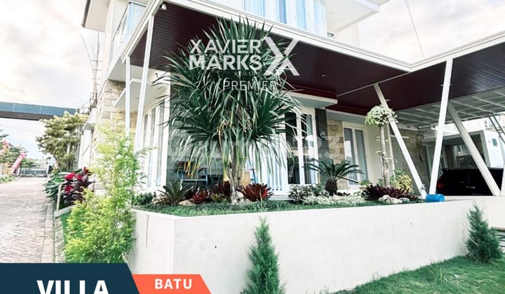 Rumah Villa Full Furnish With Private Pool di Junrejo Kota Batu