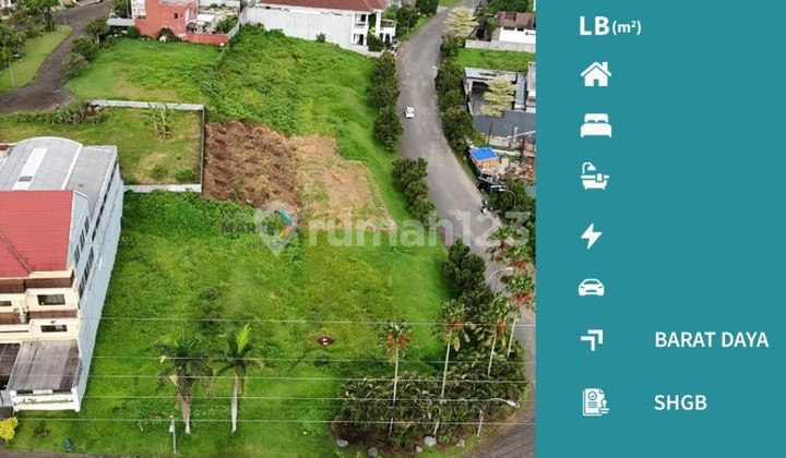 Ready-to-Build Plot of Land at Main Road Boulevard Villa Puncak Tidar Malang