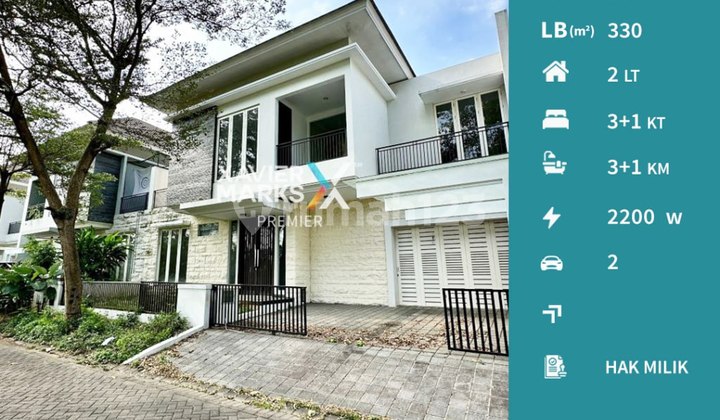 Rumah Kawasan Premium View Golf di Araya Malang