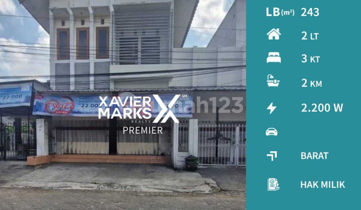 Rumah Usaha Posisi Hook di Araya Malang Rumah Usaha Posisi Hook di Araya Malang