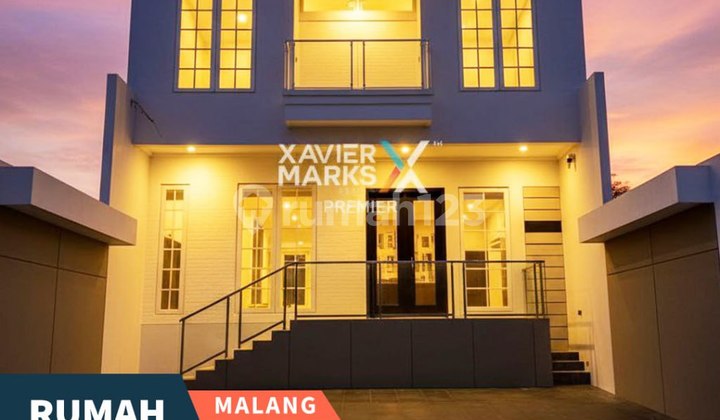 Rumah Baru Semi Furnish di Araya Golf Malang