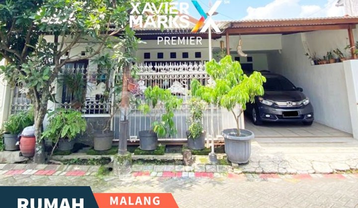 Rumah di Sawojajar Malang, Bangunan Terawat Siap Huni