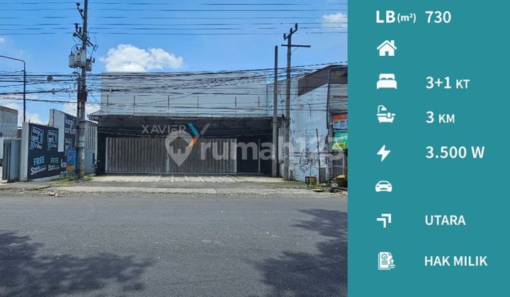 Rumah Usaha Poros Jalan LA Sucipto Blimbing Malang 